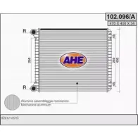 Радиатор охлаждения двигателя AHE 102.096/A 31QHP 102.09 6/A 2924459