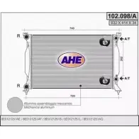 Радиатор охлаждения двигателя AHE 2924461 102.098/A W10D4OX 1 02.098/A