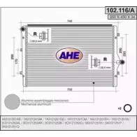 Радиатор охлаждения двигателя AHE Volkswagen Passat (B6) 4 Универсал 2.0 TDI 163 л.с. 2005 – 2009 102.11 6/A 0HOA5D 102.116/A