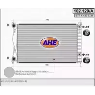 Радиатор охлаждения двигателя AHE XM7V6EQ Audi A6 (C6) 3 Седан 2.0 Tfsi 170 л.с. 2005 – 2011 102.129/A 102.12 9/A