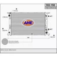 Радиатор охлаждения двигателя AHE O5BU5 2924514 102.150 ZA FIP