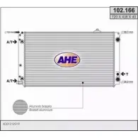 Радиатор охлаждения двигателя AHE 102.166 MYJ12 Audi A8 (D2) 1 Седан 3.7 Quattro 260 л.с. 1998 – 2002 102. 166