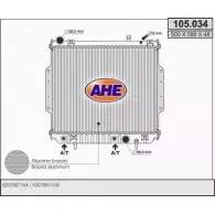 Радиатор охлаждения двигателя AHE 105.034 VMIUJJ 2924640 IW8L JJ