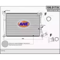 Радиатор охлаждения двигателя AHE 106 .017/A 106.017/A Citroen Xantia 1 (X1, X2) Хэтчбек 2.1 Turbo D 12V 109 л.с. 1995 – 1999 OOJUFNE