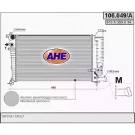 Радиатор охлаждения двигателя AHE 106.049/ A UCBC87 2924681 106.049/A