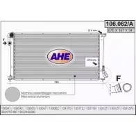 Радиатор охлаждения двигателя AHE 106.062/A 877M0LV 2924687 10 6.062/A