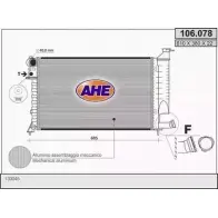 Радиатор охлаждения двигателя AHE 106.078 2924699 LHRSI0 106 .078