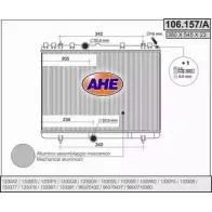 Радиатор охлаждения двигателя AHE 1 06.157/A 2924736 AFG6TEJ 106.157/A