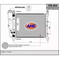 Радиатор охлаждения двигателя AHE 6JJ90JF 109.0 04 2924792 109.004