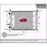 Радиатор охлаждения двигателя AHE 2924820 109.051 /A 109.051/A 2ACHW