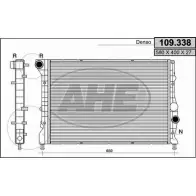 Радиатор охлаждения двигателя AHE 10 9.338 109.338 2924917 VTAEQ