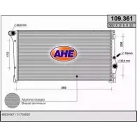 Радиатор охлаждения двигателя AHE 109. 361 109.361 YXQGGY 2924938