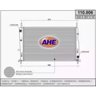 Радиатор охлаждения двигателя AHE 110.006 39FML Ford Mondeo 2 (GD, BFP) Седан 2.0 i 131 л.с. 1996 – 2000 1 10.006