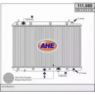 Радиатор охлаждения двигателя AHE 111.08 0 111.080 ZMKB3R Honda FR-V 1 (BE) Хэтчбек 2.2 i CTDi (BE5) 140 л.с. 2005 – 2025