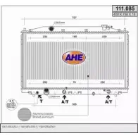 Радиатор охлаждения двигателя AHE 111.085 2925149 RIDW1C0 111.08 5