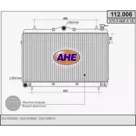 Радиатор охлаждения двигателя AHE LCB6V5 11 2.006 112.006 2925157