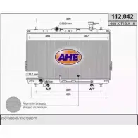 Радиатор охлаждения двигателя AHE 2925176 R4I7J 112.042 11 2.042
