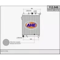 Радиатор охлаждения двигателя AHE 112 .046 112.046 2925178 SYSTSG
