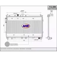 Радиатор охлаждения двигателя AHE 112.099 BT9LR 112.09 9 2925219