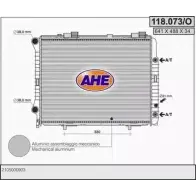 Радиатор охлаждения двигателя AHE 11 8.073/O 7BFTM 118.073/O Mercedes E-Class (W210) 2 Седан 3.2 E 320 (255) 220 л.с. 1995 – 1997