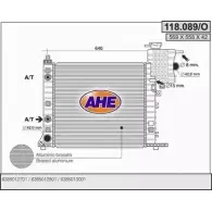 Радиатор охлаждения двигателя AHE 2925388 118.089/O 1 18.089/O PFG7P