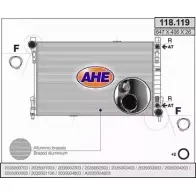 Радиатор охлаждения двигателя AHE 78BIY 118.1 19 Mercedes CLC-Class (CL203) 1 Купе 1.8 C 220 163 л.с. 2002 – 2008 118.119