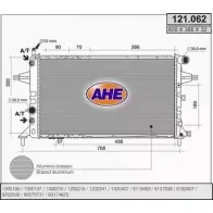 Радиатор охлаждения двигателя AHE 121.062 RBRBZM6 1 21.062 Opel Astra (G) 2 Универсал 2.0 OPC (F35) 200 л.с. 2002 – 2004