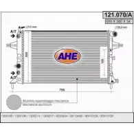 Радиатор охлаждения двигателя AHE 121.070/A 2SUKVT9 2925631 1 21.070/A
