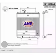 Радиатор охлаждения двигателя AHE 121 .096/A 2925648 121.096/A YHMEI