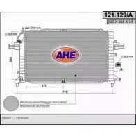 Радиатор охлаждения двигателя AHE 12 1.129/A 2925677 121.129/A DWVG2H