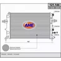 Радиатор охлаждения двигателя AHE WXNBMD 121.144 12 1.144 2925688
