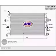 Радиатор охлаждения двигателя AHE TS6V2 G8 5XM 2925711 121.168