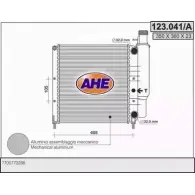 Радиатор охлаждения двигателя AHE 123.041/A 2925781 DNM95OH 1 23.041/A