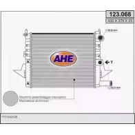 Радиатор охлаждения двигателя AHE FD7SU1P 2925803 123.068 123.0 68