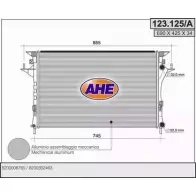 Радиатор охлаждения двигателя AHE Renault Laguna (KG) 2 Универсал 1.9 dCI (KG0E) 105 л.с. 2001 – 2005 IGG39 123.125 /A 123.125/A
