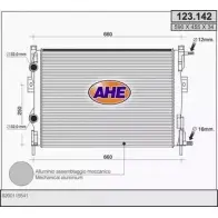 Радиатор охлаждения двигателя AHE 2925847 123 .142 123.142 KDFNR2L