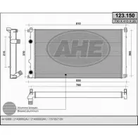 Радиатор охлаждения двигателя AHE Opel Movano (A) 1 Фургон 2.5 CDTI (FD) 120 л.с. 2003 – 2025 123.150 123.15 0 SPU3AKK