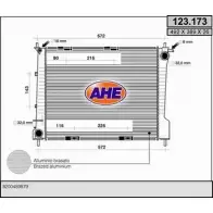 Радиатор охлаждения двигателя AHE 123.17 3 JVOPBS9 2925876 123.173