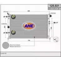 Радиатор охлаждения двигателя AHE 1 25.021 Saab 9-5 125.021 M20W98F