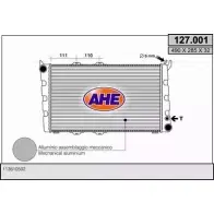 Радиатор охлаждения двигателя AHE 127.00 1 2925961 127.001 3VWJ9KF