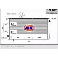 Радиатор охлаждения двигателя AHE MPQ0EGV 128.007 2925963 12 8.007