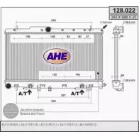 Радиатор охлаждения двигателя AHE 2925972 128. 022 7XZPCEF 128.022