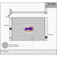 Радиатор охлаждения двигателя AHE UT5ZON 1 30.299 Toyota Auris (E180) 2 2012 – 2018 130.299