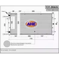 Радиатор охлаждения двигателя AHE 131. 064/A Volkswagen Transporter (T4) 4 Грузовик 2.5 TDI 102 л.с. 1995 – 2003 131.064/A K8PLXMX