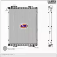 Радиатор охлаждения двигателя AHE 133.005/O 2926216 NZCQRUX 133.0 05/O