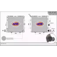 Радиатор охлаждения двигателя AHE 2926227 135.013/ O 135.013/O RSB8XX