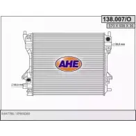 Радиатор охлаждения двигателя AHE 138.007/O 2926241 IVL5P 138.007 /O