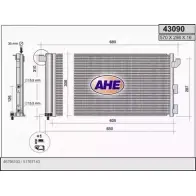 Радиатор кондиционера AHE 30BBVM 4309 0 2926339 43090