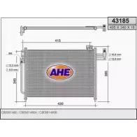 Радиатор кондиционера AHE 43185 4 3185 2926405 NFR4R0