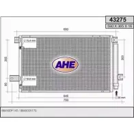 Радиатор кондиционера AHE C4S5YS 43275 43 275 2926451